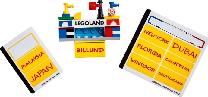 Конструктор LEGO (ЛЕГО) Gear 854013 LEGOLAND buildable magnet