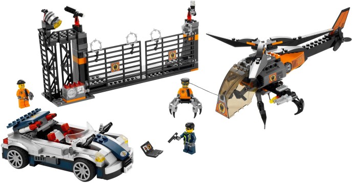 Конструктор LEGO (ЛЕГО) Agents 8634 Turbocar Chase
