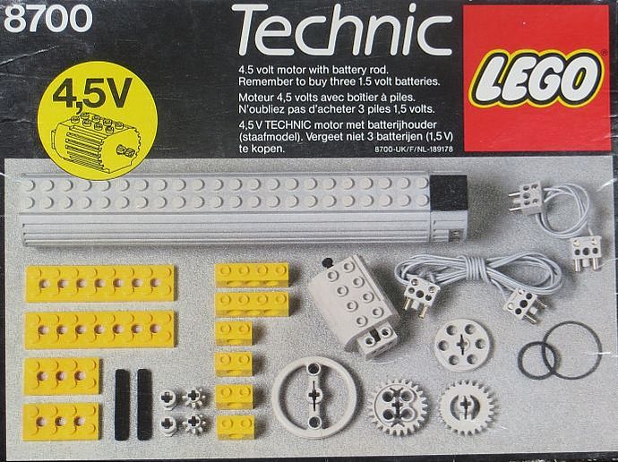 Конструктор LEGO (ЛЕГО) Technic 8700 Power Pack