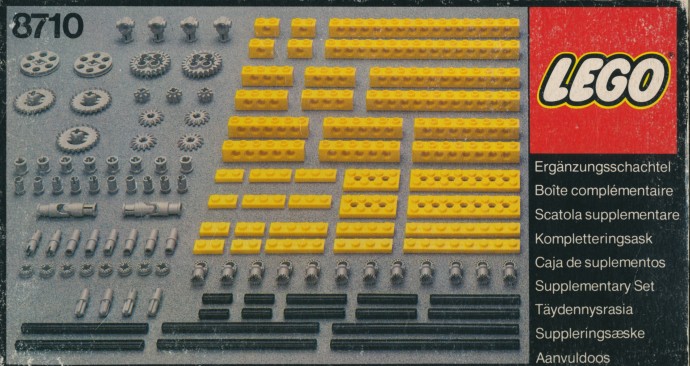 Конструктор LEGO (ЛЕГО) Technic 8710 Technical Elements