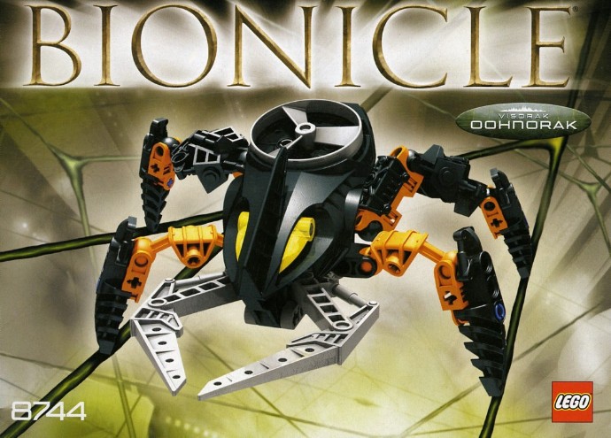 Конструктор LEGO (ЛЕГО) Bionicle 8744 Visorak Oohnorak