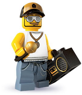 Конструктор LEGO (ЛЕГО) Collectable Minifigures 8803 Rapper