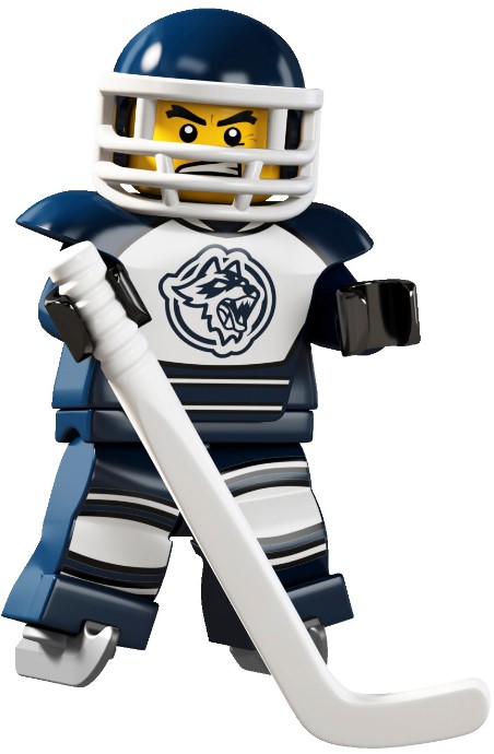 Конструктор LEGO (ЛЕГО) Collectable Minifigures 8804 Hockey Player