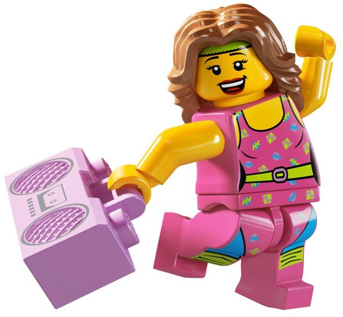 Конструктор LEGO (ЛЕГО) Collectable Minifigures 8805 Fitness Instructor