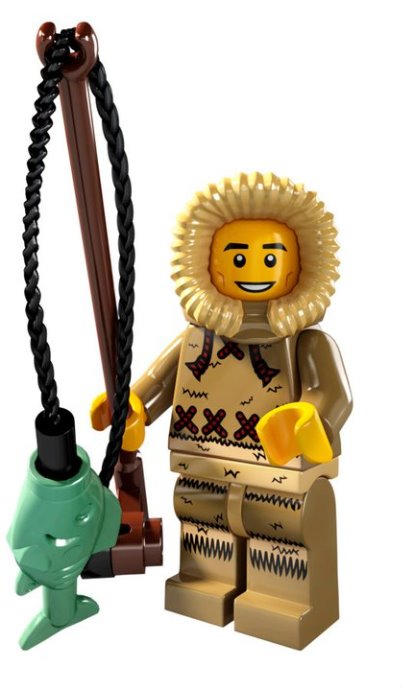 Конструктор LEGO (ЛЕГО) Collectable Minifigures 8805 Ice Fisherman