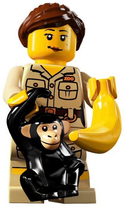 Конструктор LEGO (ЛЕГО) Collectable Minifigures 8805 Zookeeper