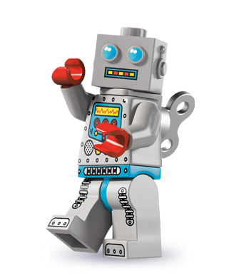 Конструктор LEGO (ЛЕГО) Collectable Minifigures 8827 Clockwork Robot