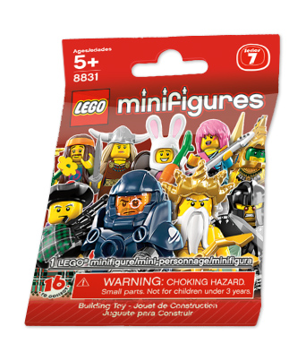 Конструктор LEGO (ЛЕГО) Collectable Minifigures 8831 LEGO Minifigures Series 7 {Random bag} 