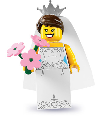 Конструктор LEGO (ЛЕГО) Collectable Minifigures 8831 Bride