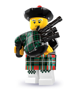 Конструктор LEGO (ЛЕГО) Collectable Minifigures 8831 Bagpiper