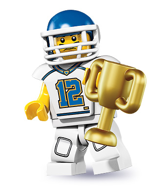 Конструктор LEGO (ЛЕГО) Collectable Minifigures 8833 Football Player