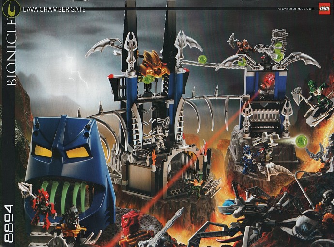 Конструктор LEGO (ЛЕГО) Bionicle 8894 Piraka Stronghold