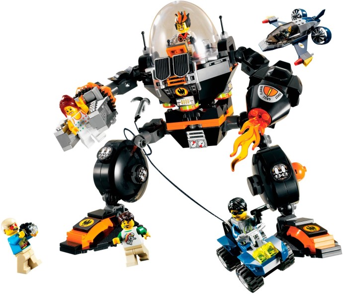 Конструктор LEGO (ЛЕГО) Agents 8970 Robo Attack