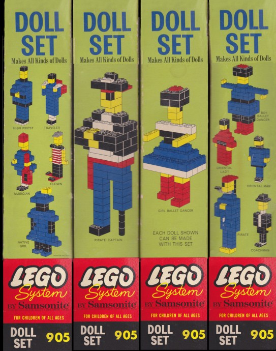 Конструктор LEGO (ЛЕГО) Samsonite 905 Doll Set