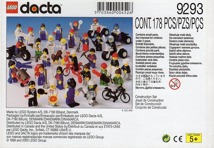 Конструктор LEGO (ЛЕГО) Dacta 9293 Community Workers