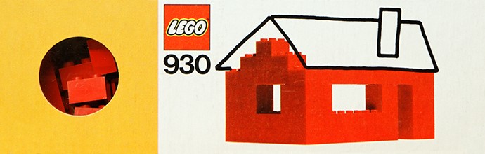 Конструктор LEGO (ЛЕГО) Basic 930 Red Bricks