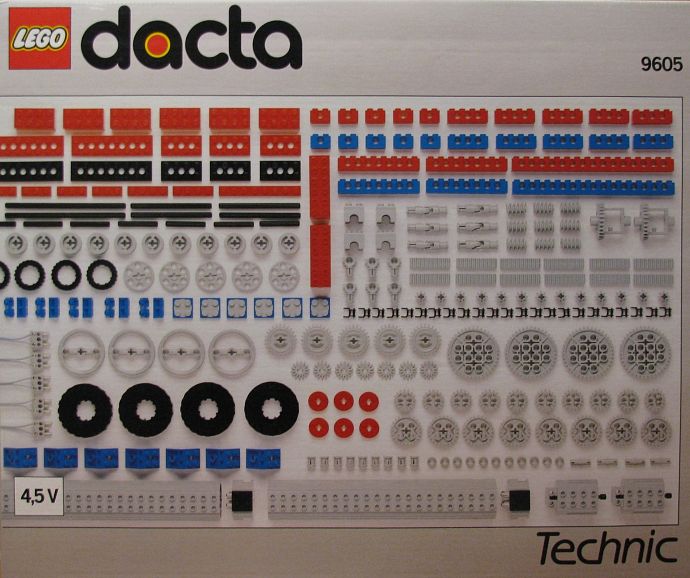 Конструктор LEGO (ЛЕГО) Dacta 9605 4.5V Technic Resource Set