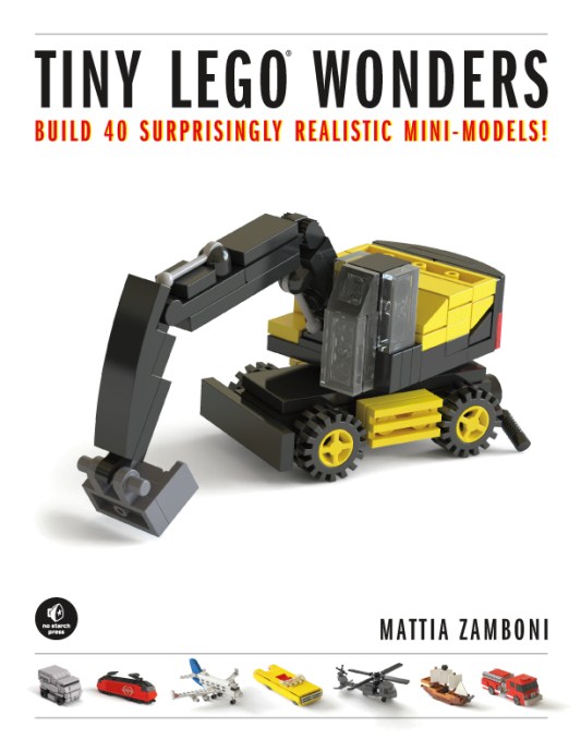 Конструктор LEGO (ЛЕГО) Books ISBN1593277350 Tiny LEGO Wonders: Build 42 Impressive Miniscale Models