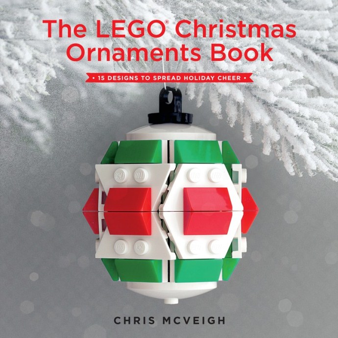 Конструктор LEGO (ЛЕГО) Books ISBN1593277660 The LEGO Christmas Ornaments Book: 15 Designs to Spread Holiday Cheer