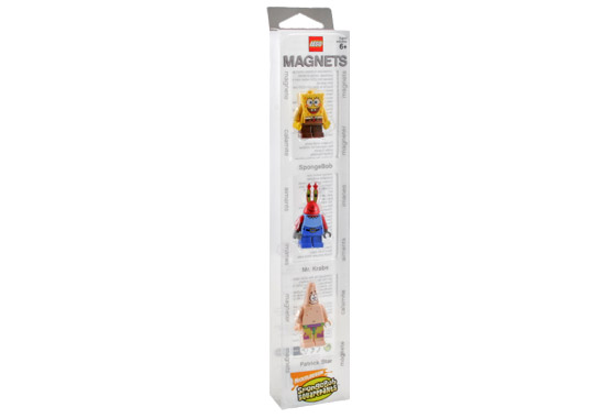 Конструктор LEGO (ЛЕГО) Gear M206 SpongeBob Mini-Figure Magnet Set