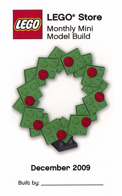 Конструктор LEGO (ЛЕГО) Promotional MMMB017 Christmas Wreath