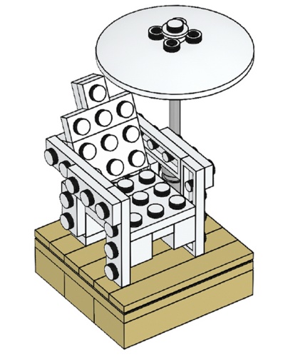 Конструктор LEGO (ЛЕГО) Promotional MMMB040 Chair