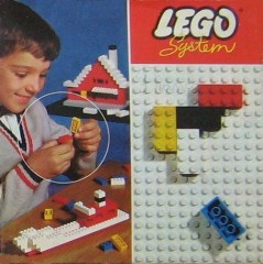 LEGO System 020 Basic Building Set in Cardboard