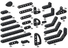 LEGO Bulk Bricks 10072 Technic Beams