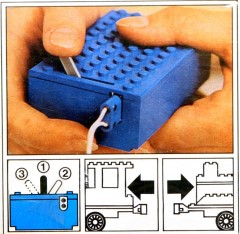 LEGO Trains 101 4.5V Battery Case