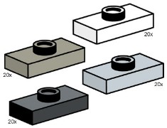 LEGO Bulk Bricks 10115 Jumper Bricks