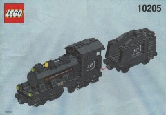 LEGO Trains 10205 Large Train Engine with Tender, Black 