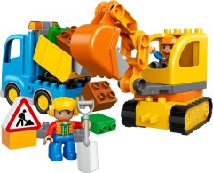 LEGO Duplo 10812 Truck & Tracked Excavator