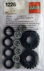 LEGO Service Packs 1226 Tractor wheels and tyres