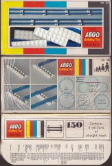 LEGO Samsonite 150 Straight Train Track