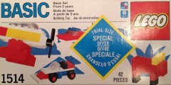 LEGO Basic 1514 Basic Building Set Trial Size