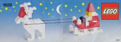 LEGO Basic 1628 Santa with Reindeer and Sleigh