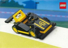 LEGO Town 1631 Black Race Car