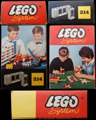 LEGO System 214 Ten Windows and Doors, White