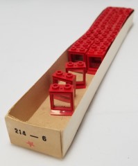 LEGO System 214_6 1 x 2 x 2 Window in Frame