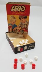 LEGO System 223 1 x 1 Round Bricks
