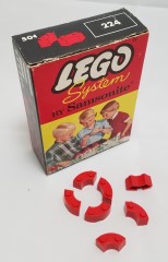 LEGO Samsonite 224 Bricks Curved