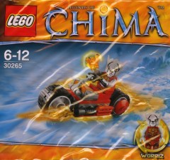 LEGO Legends of Chima 30265 Worriz' Fire Bike