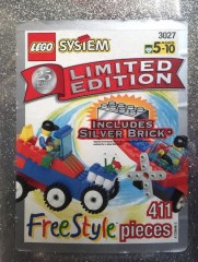 LEGO Freestyle 3027 Limited Edition Silver Freestyle Bucket