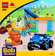 LEGO Duplo 3299 Scrambler and Dizzy at Bob's Workshop