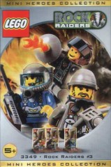 LEGO Rock Raiders 3349 Three Minifig Pack - Rock Raiders #3