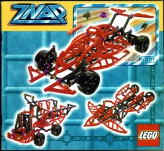 LEGO Znap 3581 Red Formula 1 with Storage