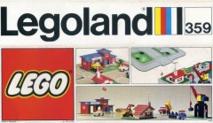 LEGO Basic 359 Environment Plate