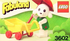 LEGO Fabuland 3602 Pram - Lisa Lamb Goes Walking
