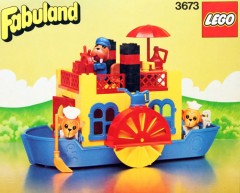 LEGO Fabuland 3673 Paddle Steamer