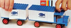 LEGO LEGOLAND 375 Refrigerator Truck and Trailer